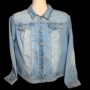 CATO  BLUE JEAN JACKET WOMEN 18/20